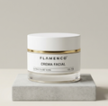 Crema facial con extracto de soya