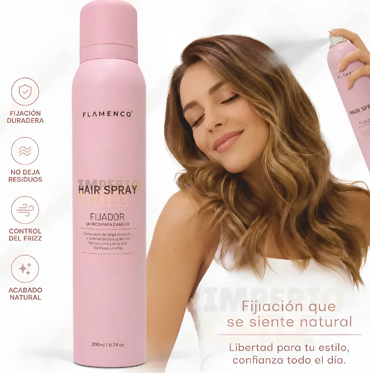 Hair Spray Fijador en Seco para Cabello 200 ml