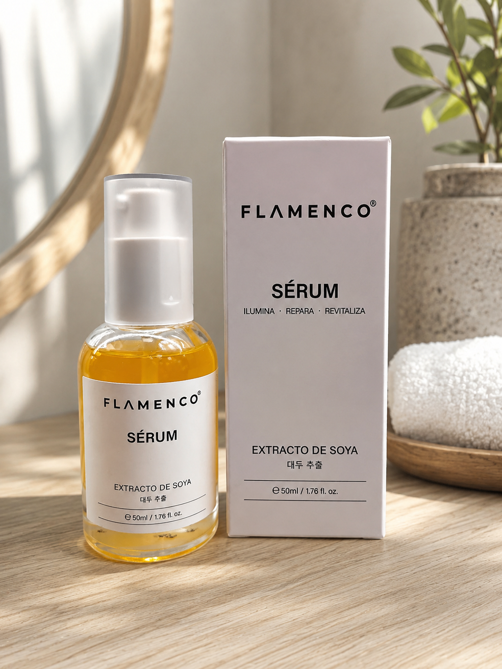 Kit de Cuidado Facial con Extracto de Soya (3 pasos)