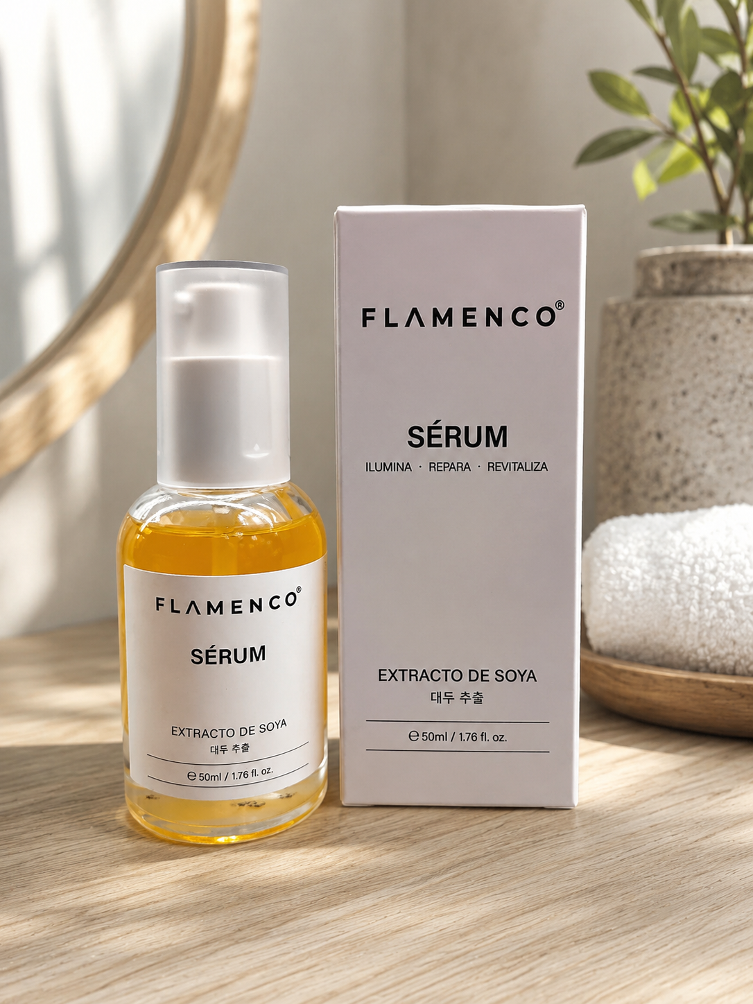 Kit de Cuidado Facial con Extracto de Soya (3 pasos)