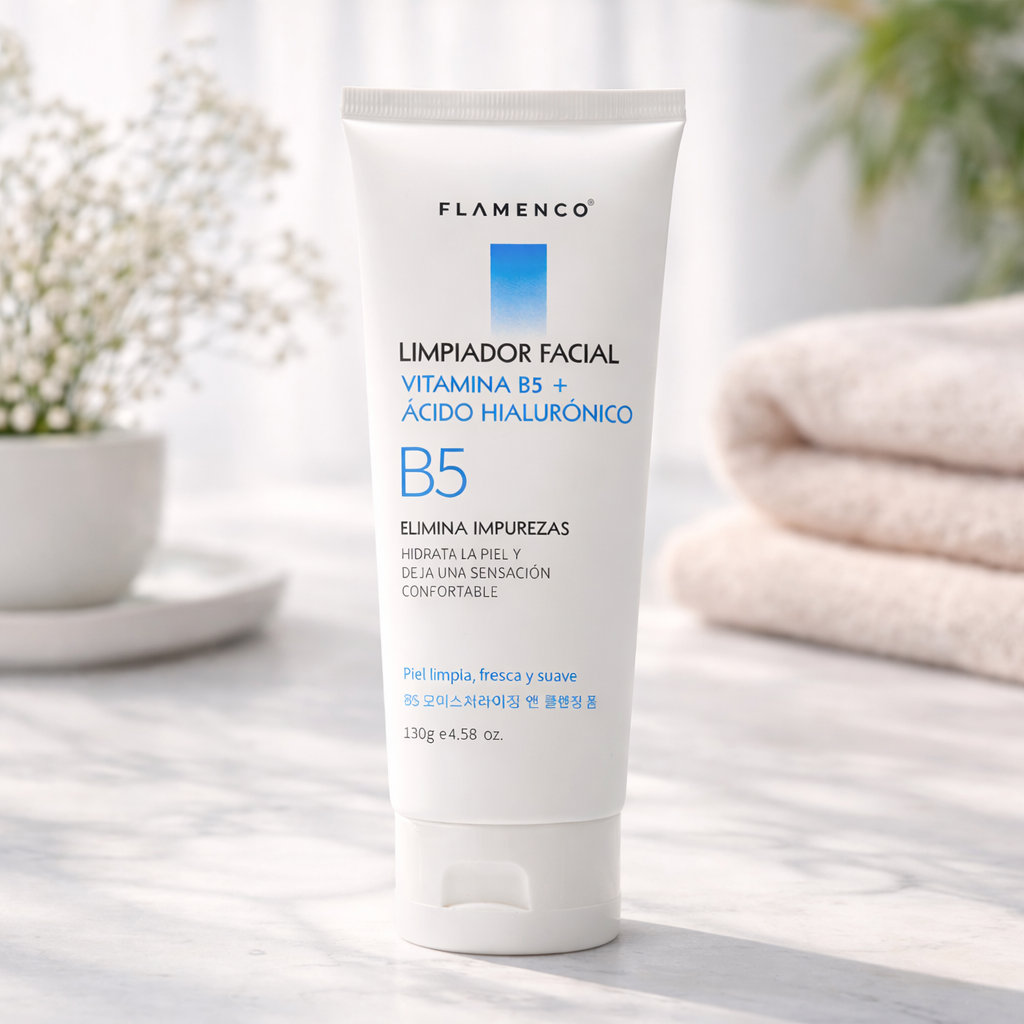 Kit Rutina Facial Vitamina B5 + Ácido Hialurónico (3 pasos)
