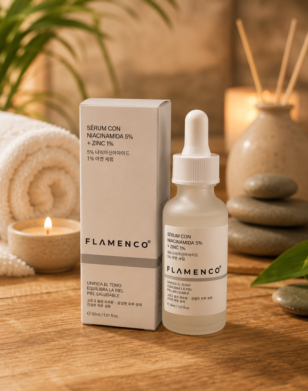 Sérum Facial Niacinamida 5% + Zinc 1% 30 ml