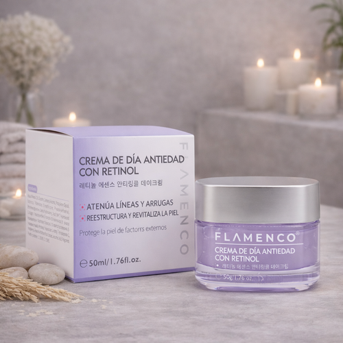 Crema Antiedad con Retinol Día y Noche 50 ml