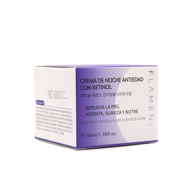 Crema Antiedad con Retinol Día y Noche 50 ml