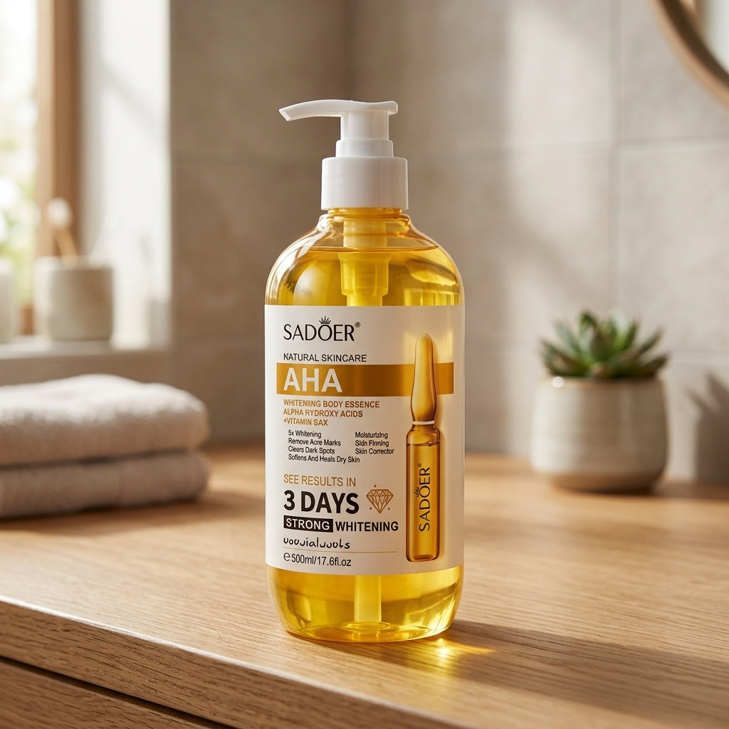 Esencia Corporal Exfoliante con AHA 500 ml