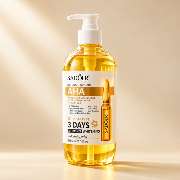 Esencia Corporal Exfoliante con AHA 500 ml