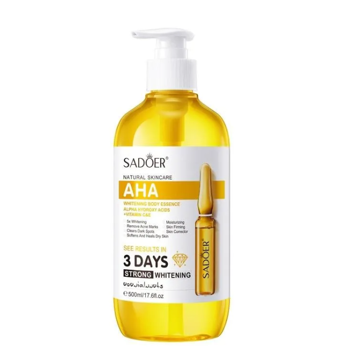 Esencia Corporal Exfoliante con AHA 500 ml
