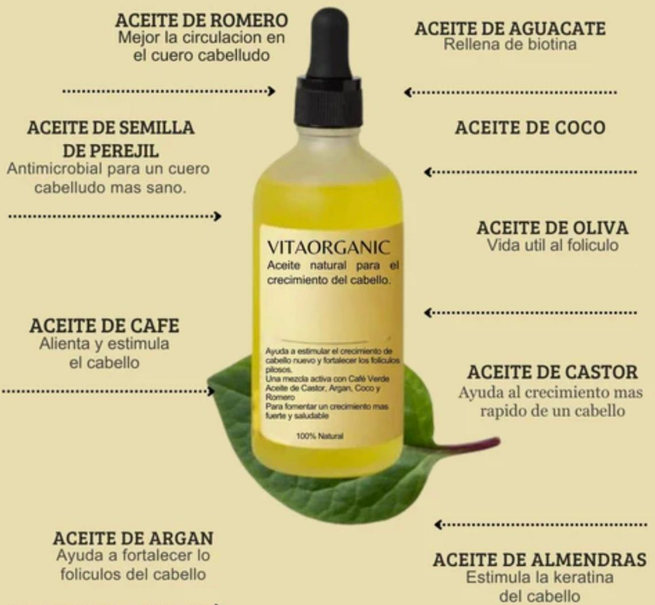 Aceite Capilar Nutritivo con Aceites Naturales