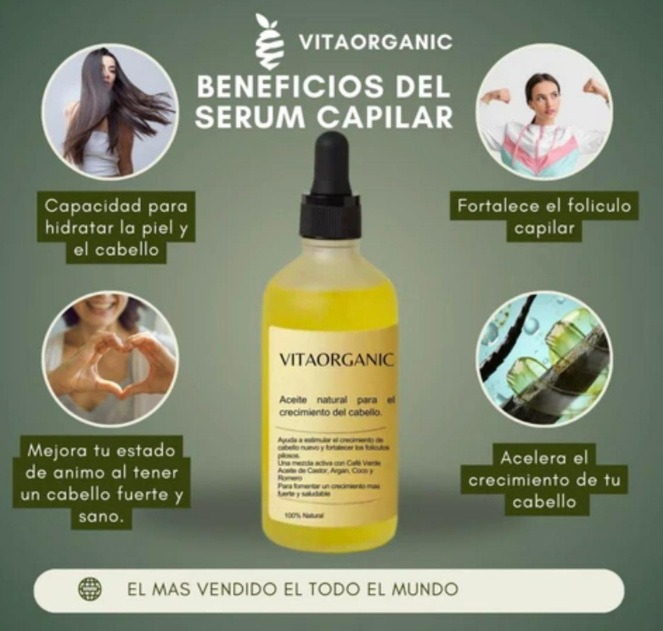 Aceite Capilar Nutritivo con Aceites Naturales