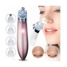 Limpiador Facial por Succión con 4 Boquillas
