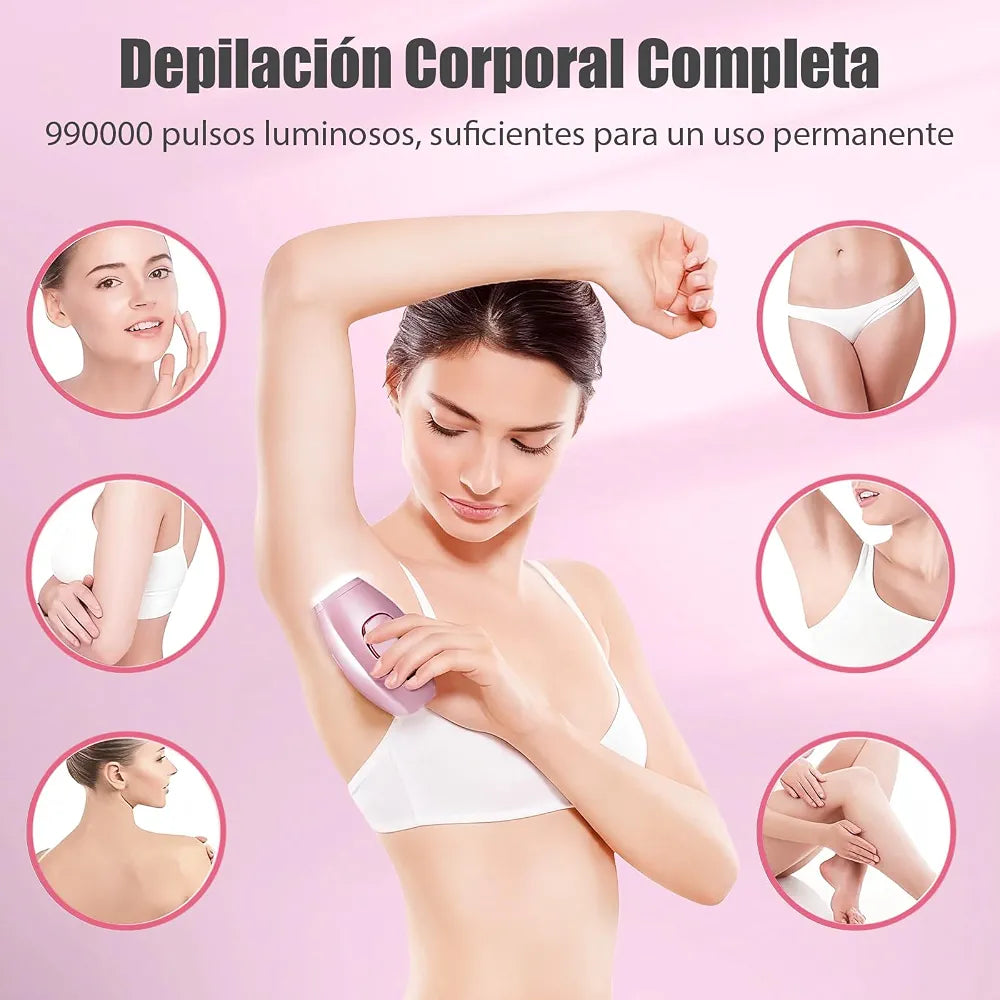 Depiladora IPL de Luz Pulsada para Uso en Casa