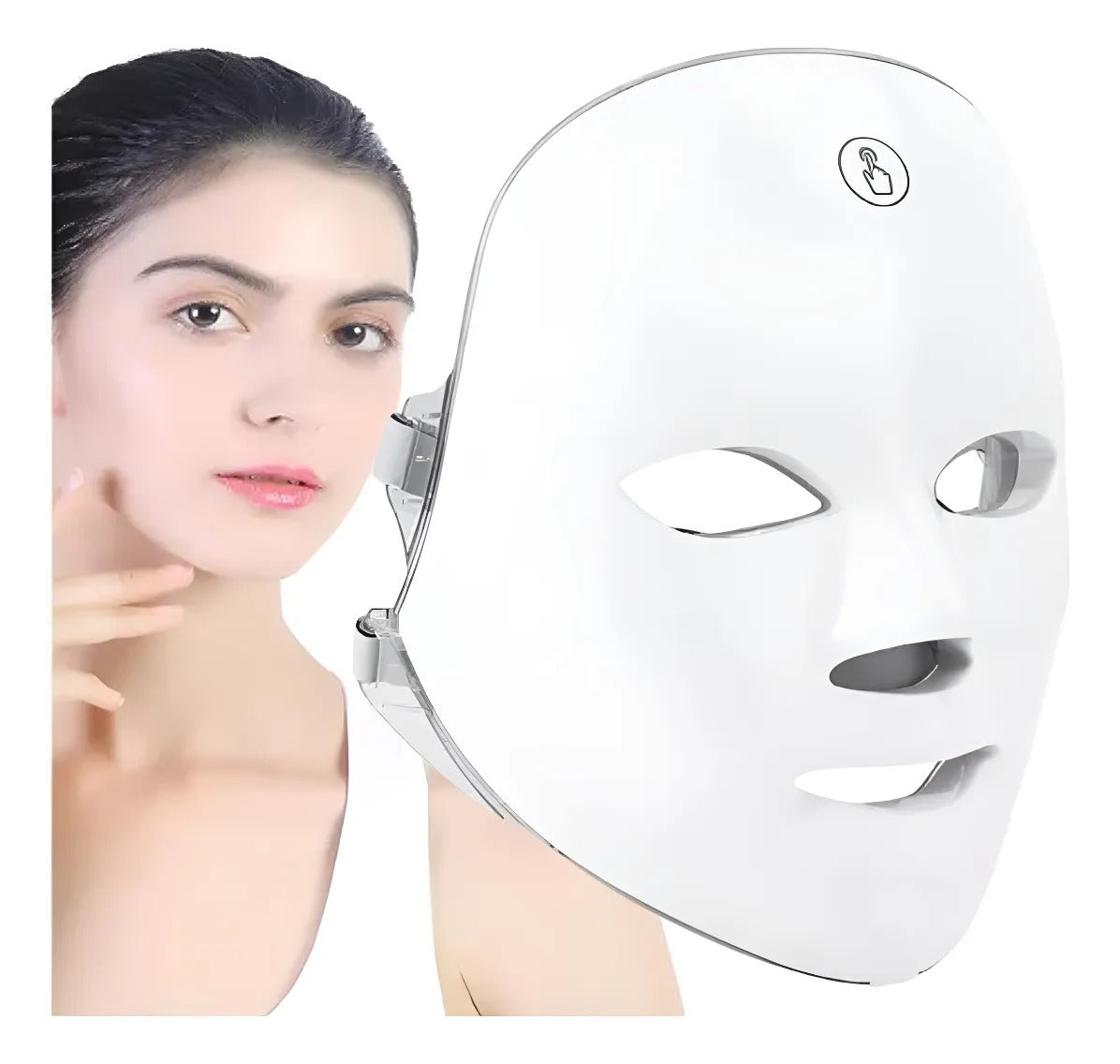 Máscara de Terapia LED Facial 7 Colores